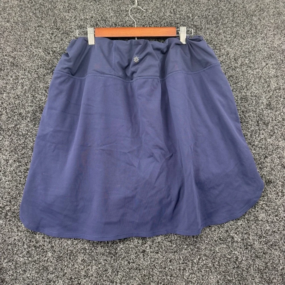 Athleta Fairway Golf Skort 18 Navy Blue Activewear Skirt Plus Size 2X